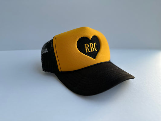 GOLD AND BLACK RBC TRUCKER