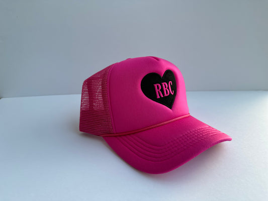 PINK AND BLCK RBC TRUCKER